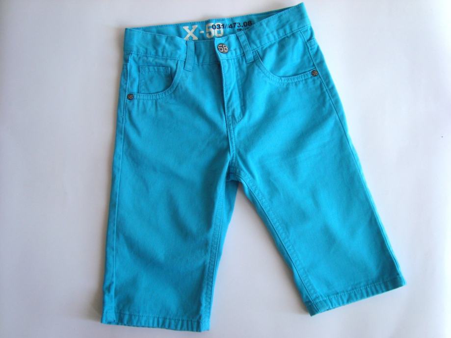 Fantovske otroške jeans kratke hlače, št.128, nenošene