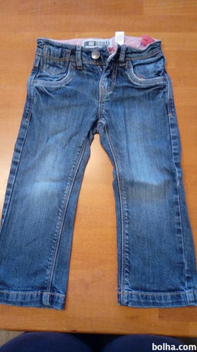 Jeans hlače dekliške 86