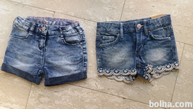 Kratke hlace jeans za deklice st.104