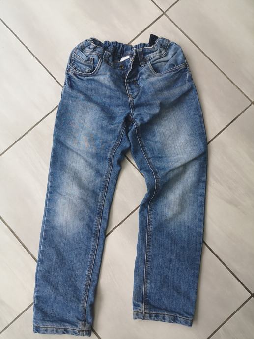 Otroške jeans hlače, kavbojke 128