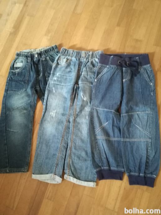 Samo oprane jeans hlace 110 st.