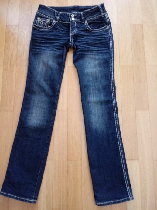 jeans kavbojke skinny, slim fit, low waist št. S/36