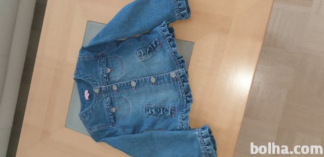 Dekliška jakna jeans 4-5 let (110)