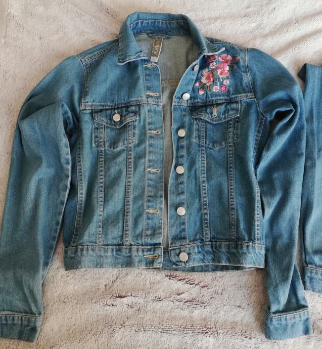 dekliška jeans jakna 158-164