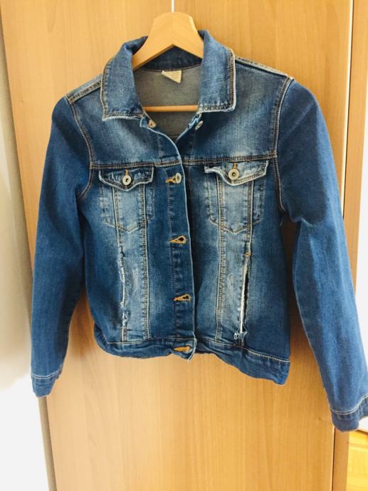 Dekliška Zara jeans jakna, velikost 152 cm oz 11/12 let