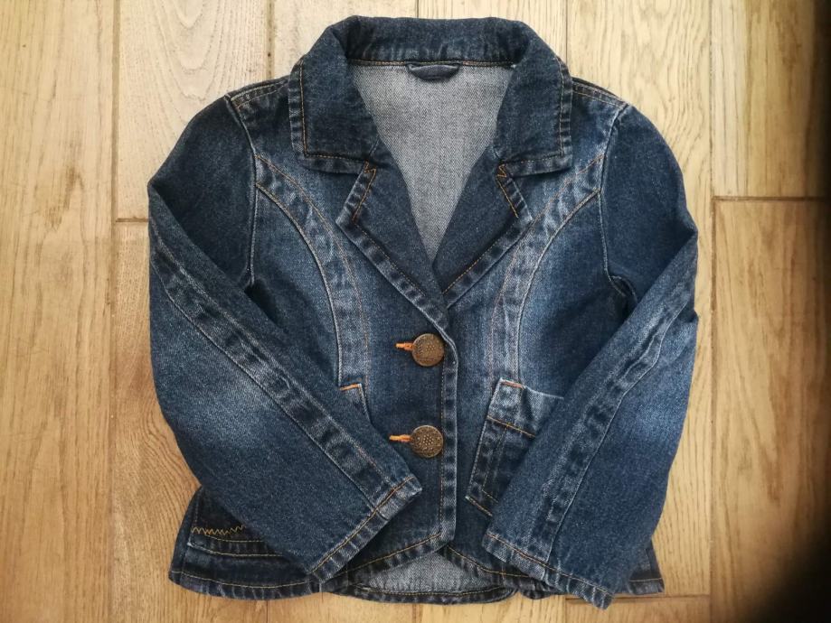 Otroška jeans jakna vel. 116