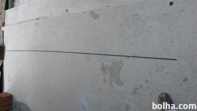Palica betonsko železo jeklo čbr fi 6