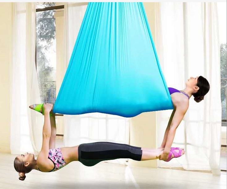 Visečka, Aerial joga hamaka, Yoga hammock