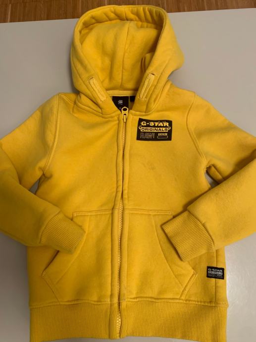 G-Star hoodie jopica rumena 104 - 3-4 leta