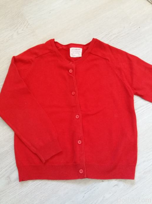 Jopica Zara za deklico, 5-6 let, lepo ohranjena,rdeče barve