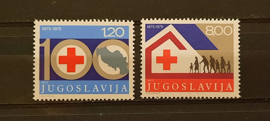 rdeči križ - Jugoslavija 1975 - Mi 1619/1620 - serija, čiste (Rafl01)
