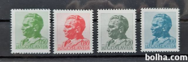 TITO - Jugoslavija 1974 - Mi 1551/1554 - serija, čiste (Rafl01)