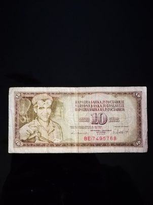 Jugoslavija 10 dinarjev 1981