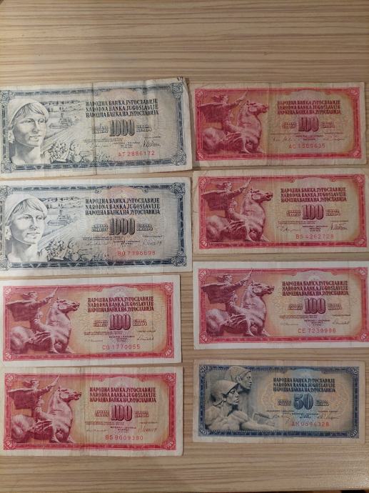 Jugoslavija bankovci