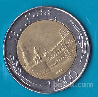ITALIJA - 500 lire 1985
