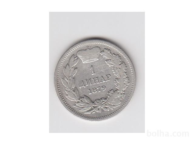 Srbija 1 DIN 1879 F