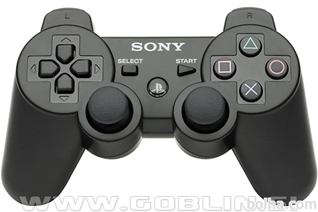 Rabljeno: PS3 DualShock 3 brezžični kontroler, črn