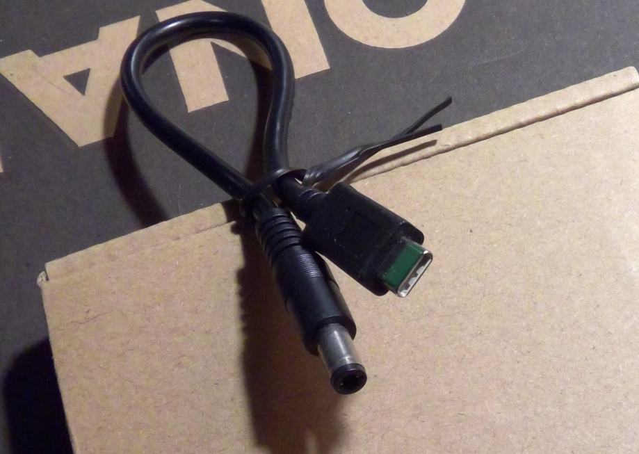 USB C na 5.5 mm kabel