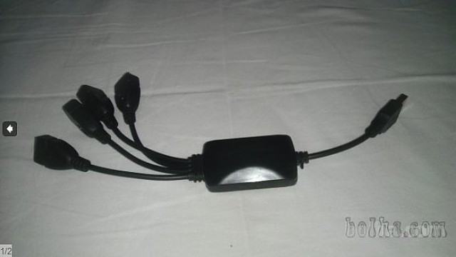 USB razdelilec - adapter 1 v 4