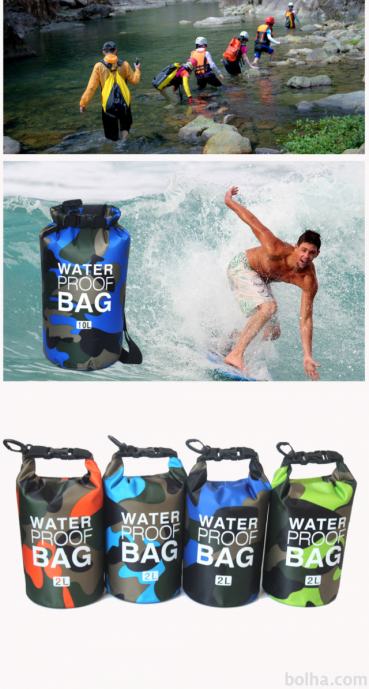 Vodotesna nepremočljiva vreča vrečka torba dry bag SUP kajak
