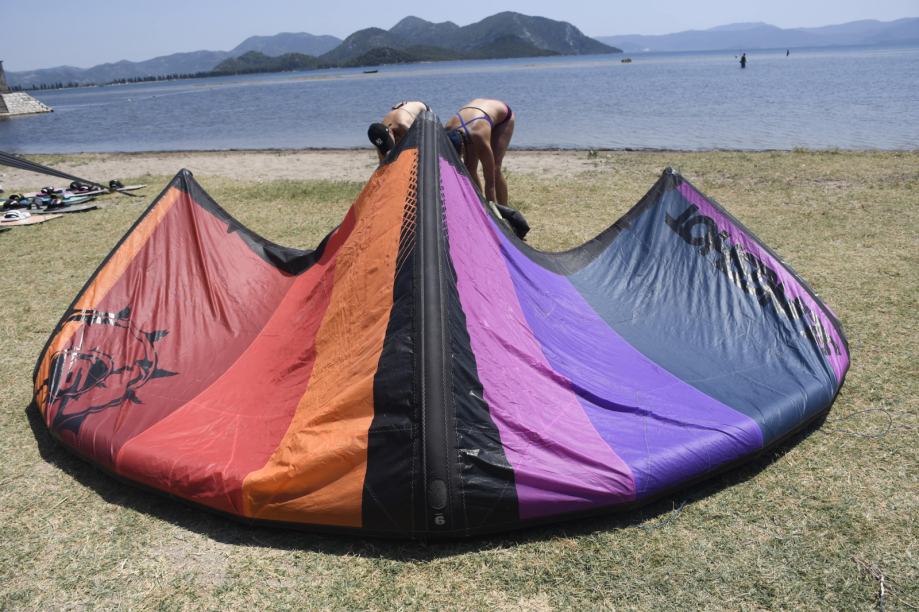 Kite SLINGSHOT RALLY 9m 2019 + bar SENTINEL 24m 2019