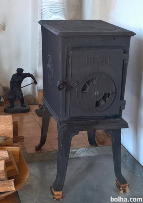 JOTUL F 601, BREZHIBNO, LITOŽELEZNO, NORVEŠKO PEČ NA DRVA