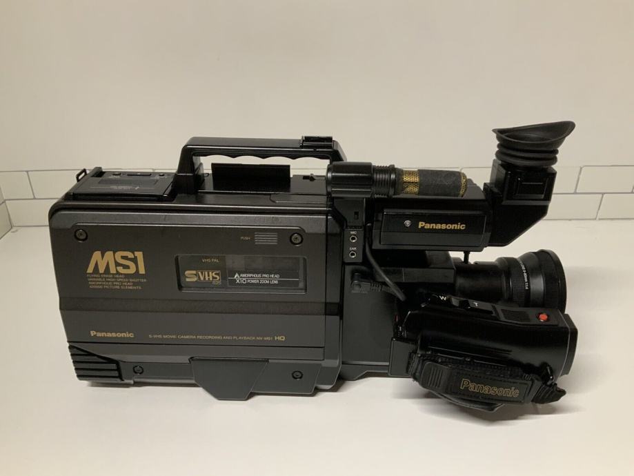 Kamera Panasonic MS1 SVHS