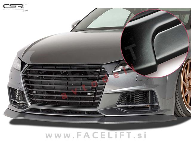 Audi TT / 8S (14- ) / podaljšek sprednjega odbijača / črni (mat)