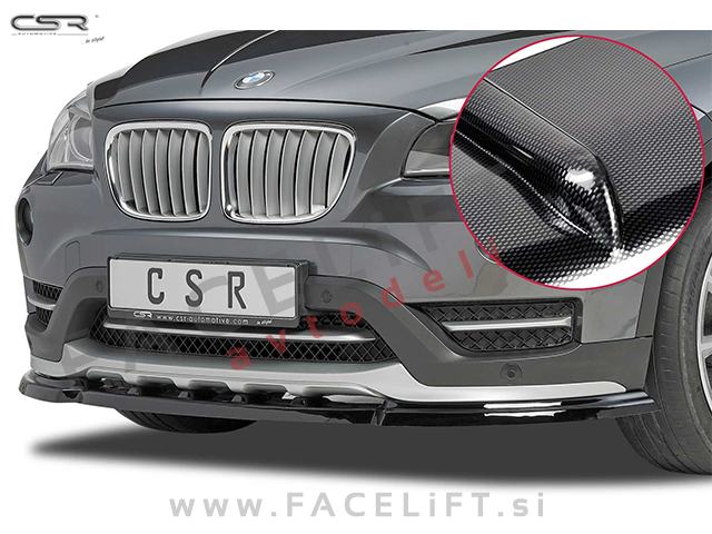 BMW X1 / E84 (12-15) / podaljšek sprednjega odbijača / karbon (sijaj)