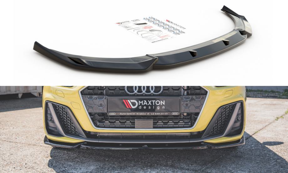 Podaljšek odbijača - splitter spredaj Audi A1 GB S-Line 18- V3