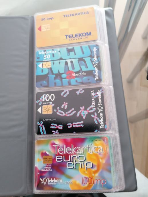 telefonske kartice podjetja Telekom Slovenije