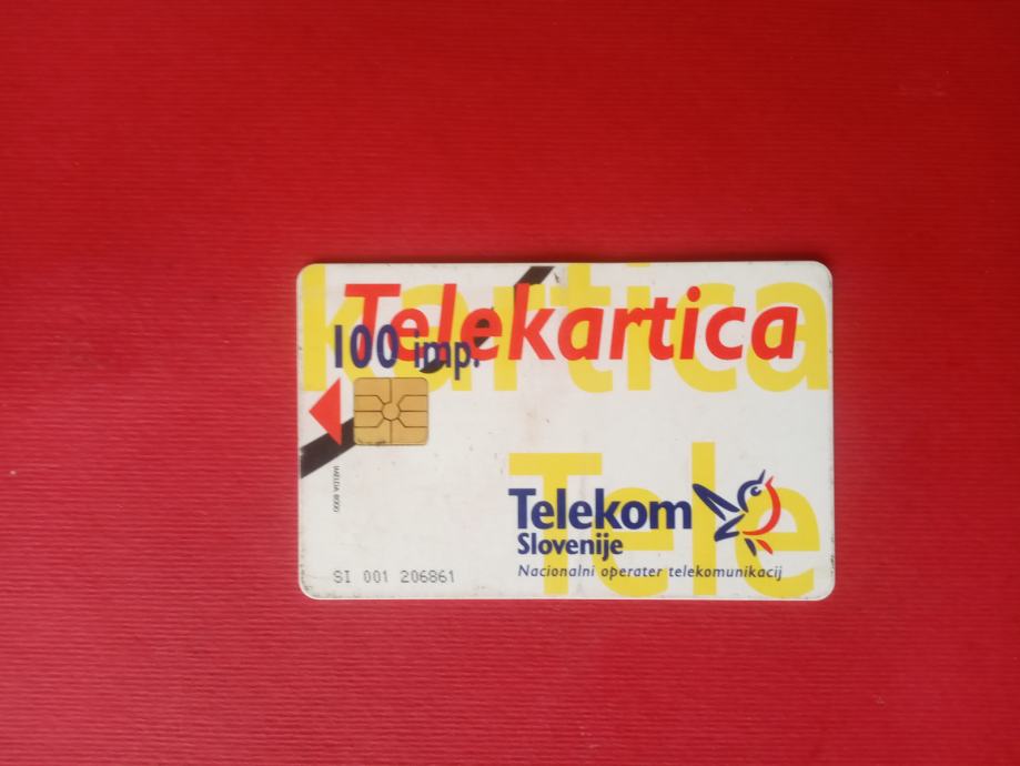 Telekartica, 100 imp.Telekom Slovenije