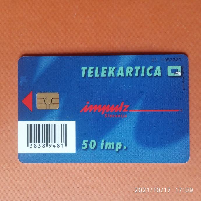 Telekartica, 50 imp., Srečno 2000