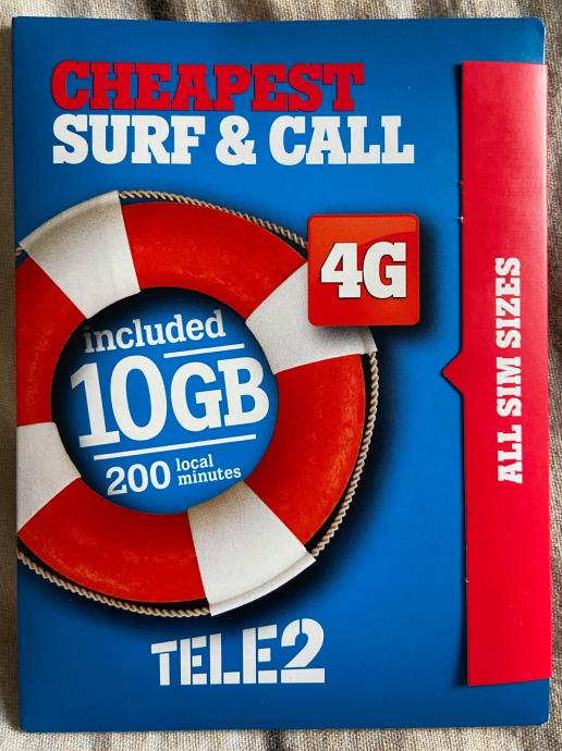 10x mobilni internet za Hrvaško: cheapest surf & call