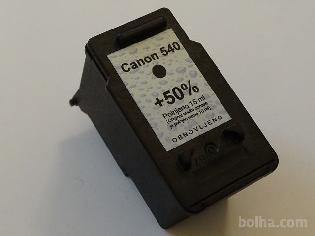 Canon 540 obnovljena črna kartuša - AKCIJA