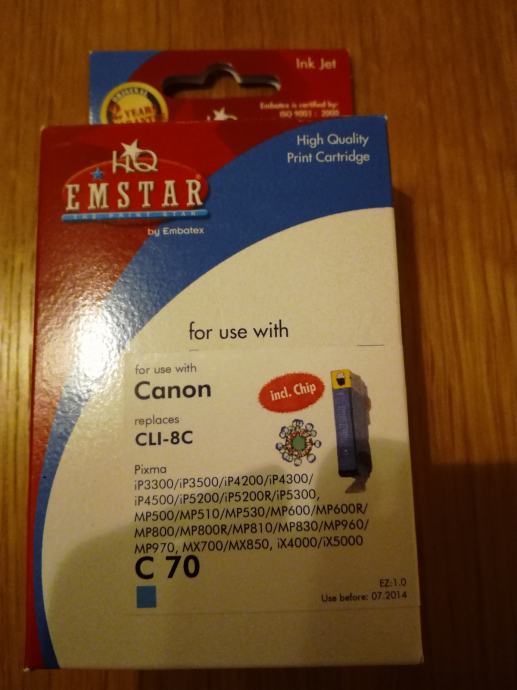 Kompatibilne kartuše za Canon