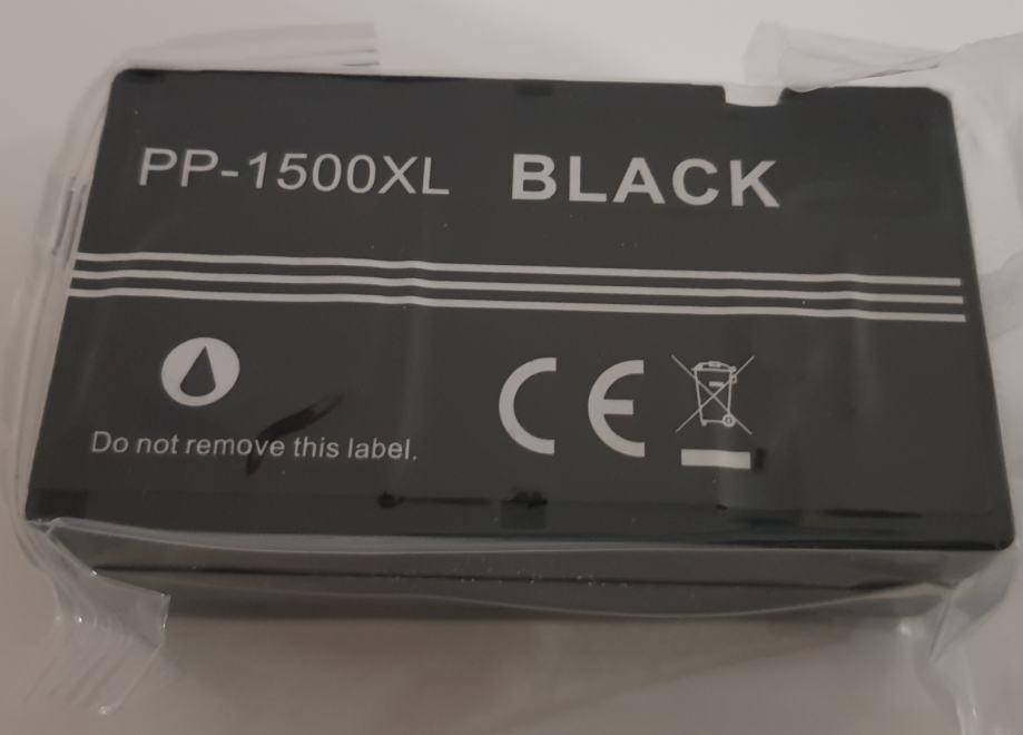 XXL Črna (Black) 38ml kompatibilna kartuša (toner) PGI-1500 XL
