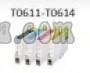 Komplet kompatibilnih kartuš za Epson T0611,0612,0613,0614