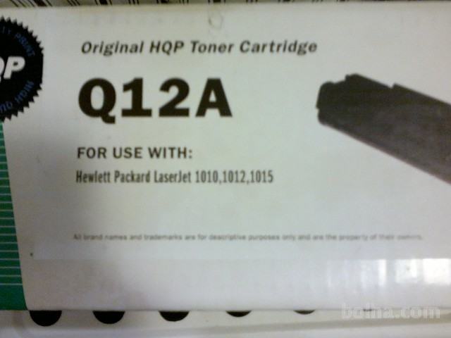 Kartuša za laserjet HP Q12A