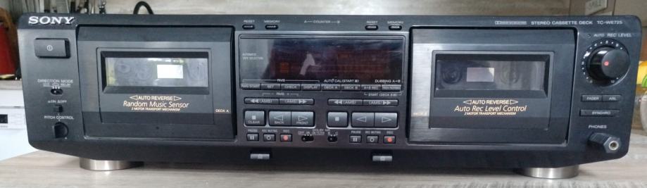 Sony TC-WE725 dvojni kasetofon