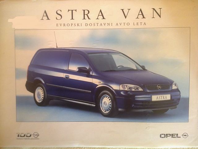 Opel Astra Van