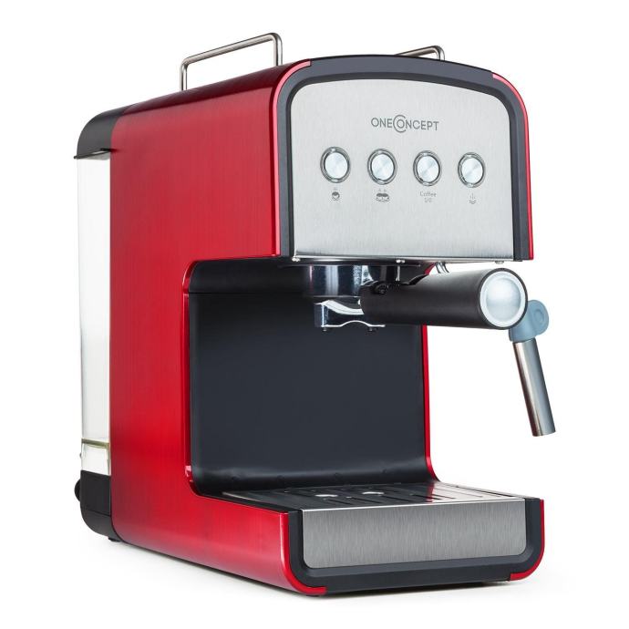 Kavni aparat / Avtomat za kavo, rdeče barve, OneConcept