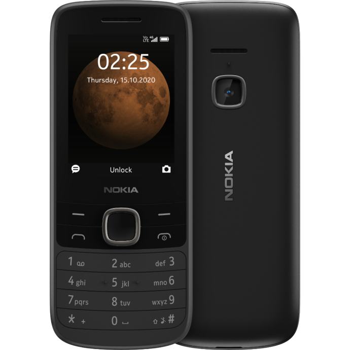 NOVO - NOKIA 225 4G LTE - ( Dual SIM ) - Mobilni telefon na tipke
