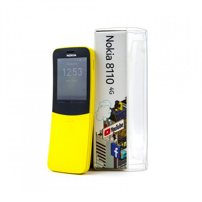 NOVO - NOKIA 8110 4G LTE - ( Dual SIM ) - Mobilni telefon - Banana ...