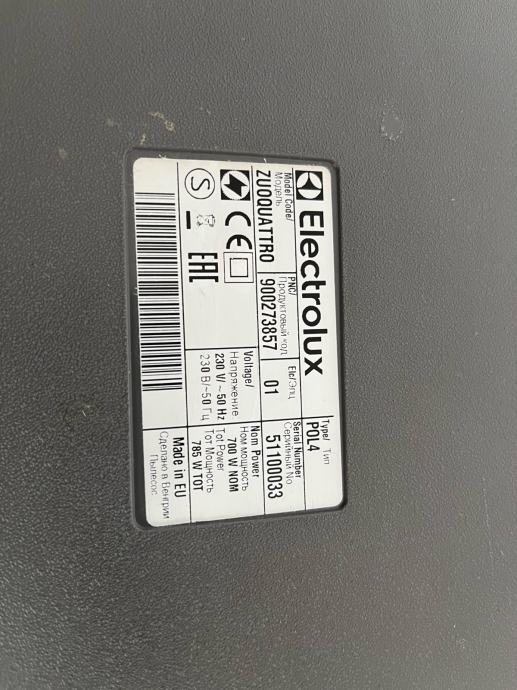 Electrolux SETE201B – 4 Sacchetti S-bag Long Performance E201B Originali