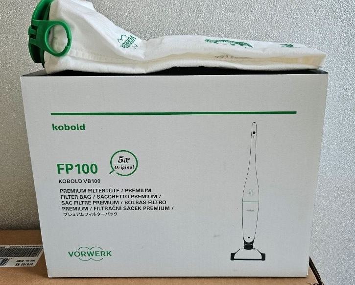 Lot De 5 Sacs D'aspirateur Compatibles Vorwerk Kobold FP100 EBB100 VB100 - Microfibre