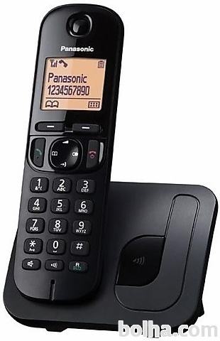PANASONIC KX-TGC210FXB brežzični stacionarni telefon