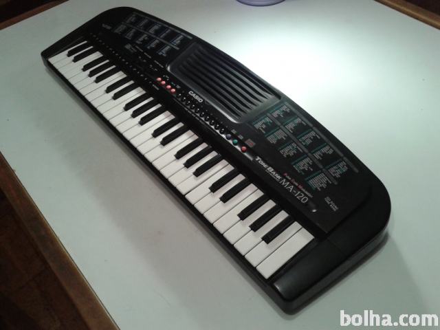 Klaviatura CASIO MA-120 Tone Bank