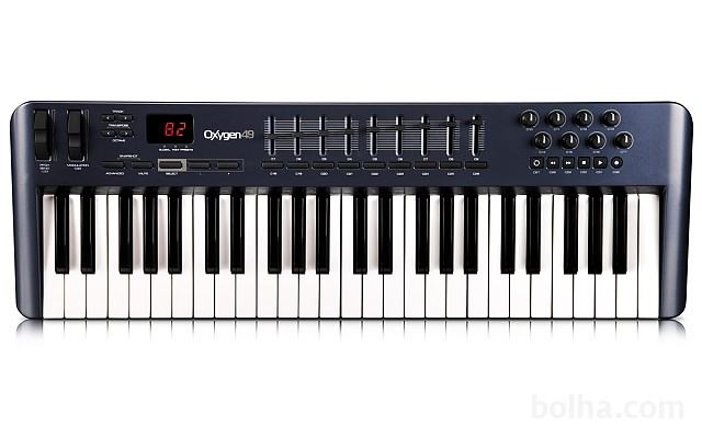 midi klaviatura m-audio oxygen 49