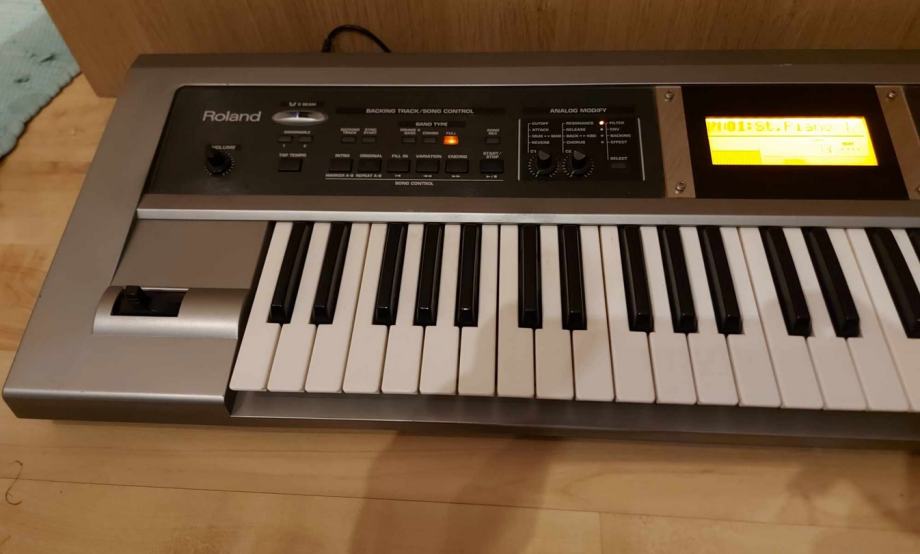 PIANINO--ROLAND PIANO MODUL P-55 + KLAVIATURA + ROLAND GW7 PODARIM